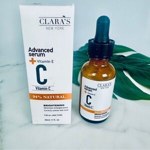 Clara's New York Brightening Vitamin C Serum 94% Natural